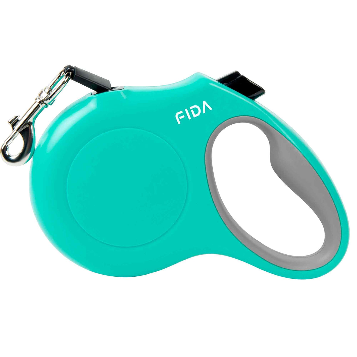 Fida Retractable Dog Leash, 16 ft Dog Walking Leash for Small Dogs up to 26 lbs, 360° Tangle Free, Black