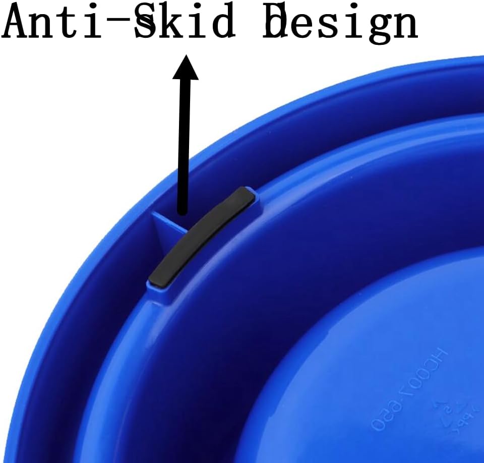 Ants Away Dog Bowl Cat Puppy Food Bowls Round No Spill Brown S