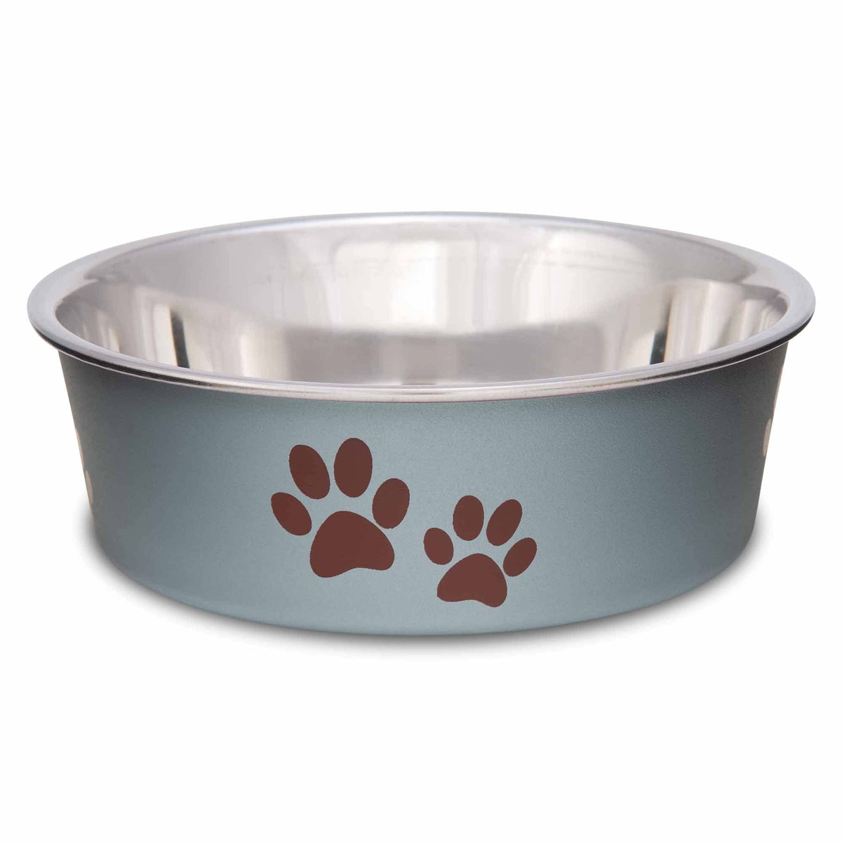 Loving Pets Bella Dog Bowls- Stainless Steel Dog & Cat Bowls - Spill Proof Dog Food Bowl, Cat Bowl, Puppy Essentials & Pet Supplies Great for Home & Travel (Medium 20-35 lbs, Paparazzi Pink)