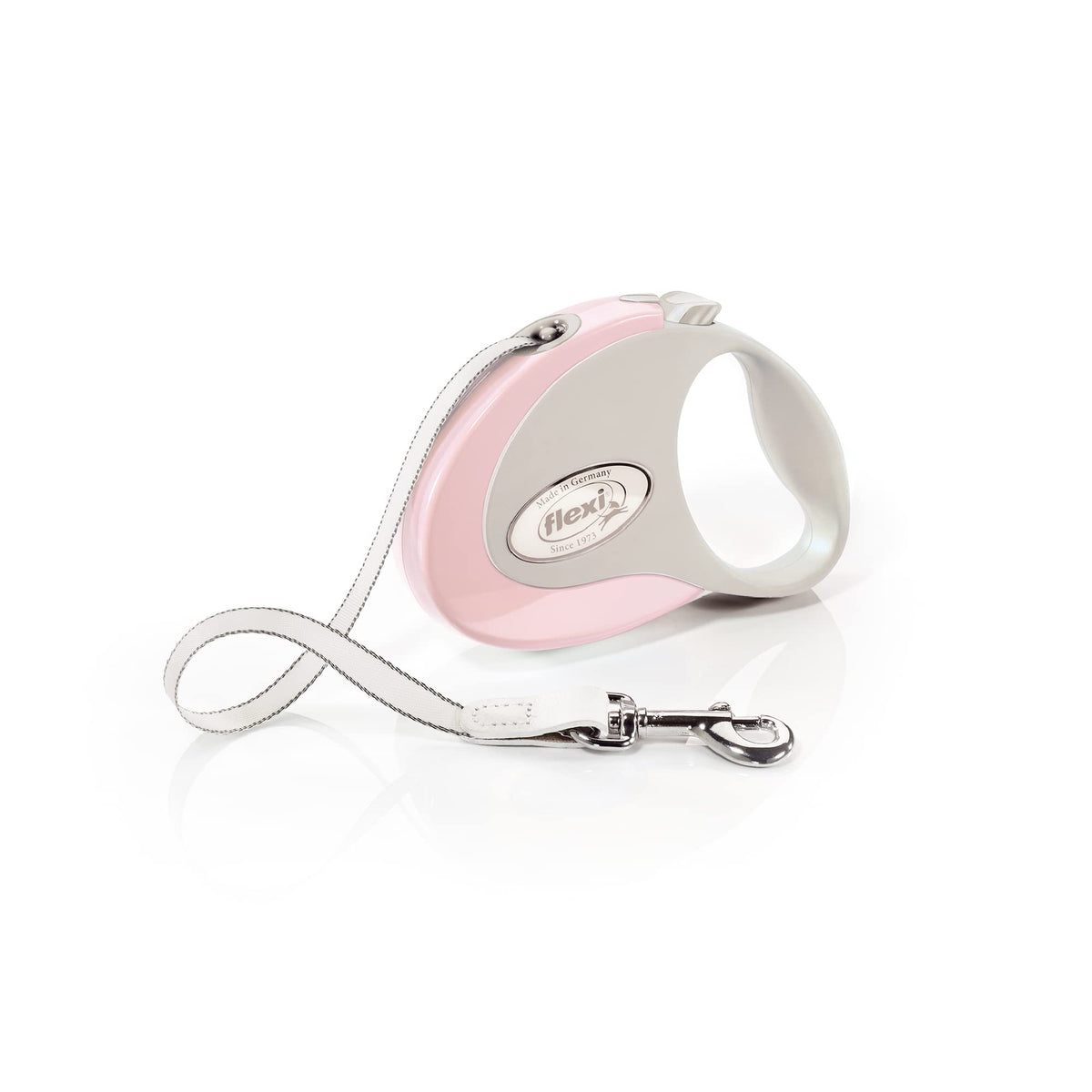 FLEXI® Classic Tape Retractable Dog Leash, Small, 10 ft - Pink/Rose