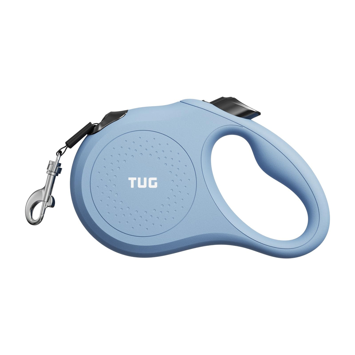 TUG Quest Retractable Dog Leash | 360° Tangle-Free | 16 ft Tape (S, Cream)