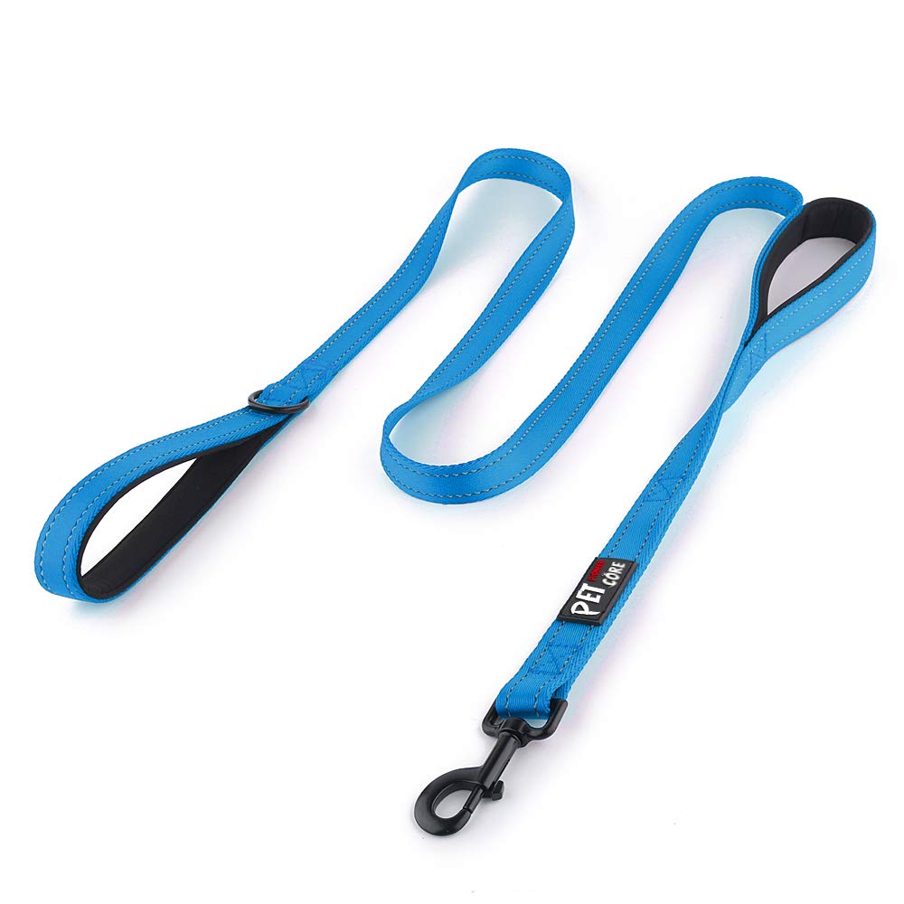 Plutus Pet Double Handle Dog Leash, 6 FT Long, for Medium Large Dogs