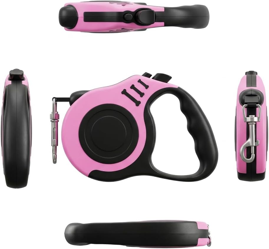 PETIMP Retractable Dog Leash Lightweight 16FT Leash Set
