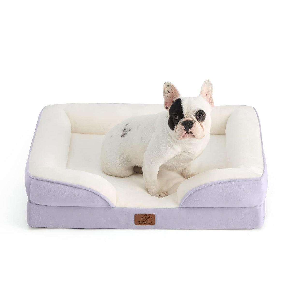 Bedsure Orthopedic Dog Bed Medium Washable Original Design, 28" Grey