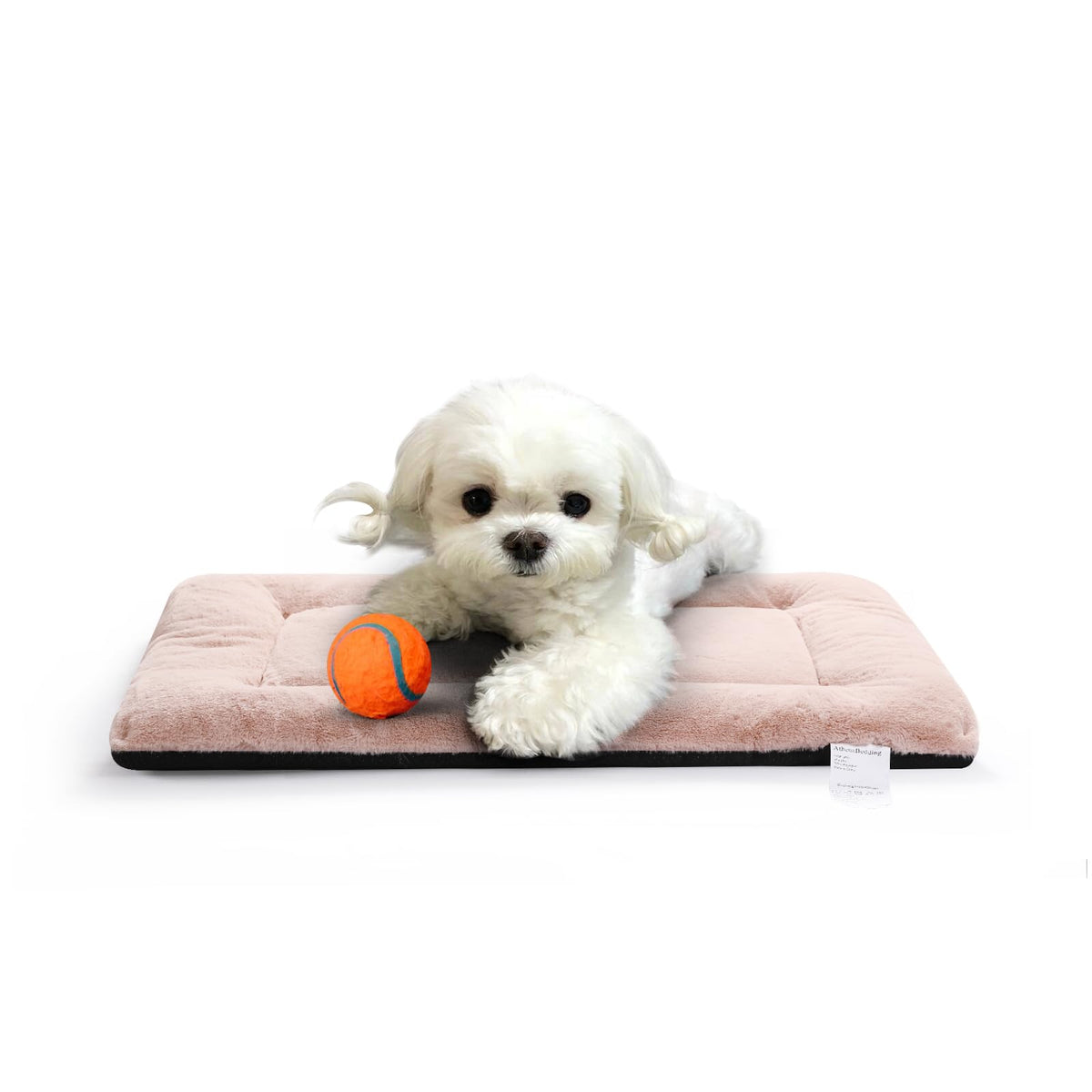 Dog Crate Pad Washable Dog Bed for Crate Medium Cozy Mat 36-Inch Gray