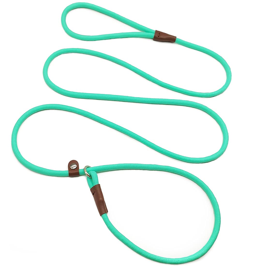 MayPaw Slip Lead Dog Leash 7ft x 1/4" Rope Control Leash for Dogs No Pull