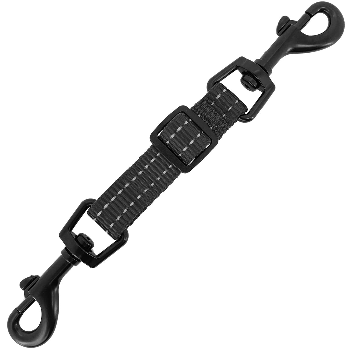 Best Pet Supplies Voyager Nylon Dog Leash - Black, Small
