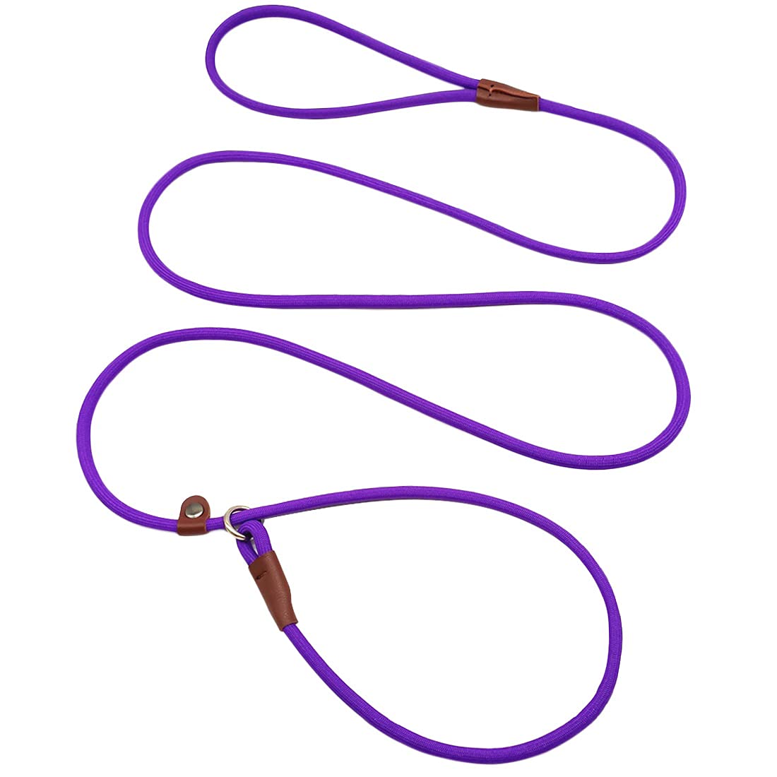 MayPaw Slip Lead Dog Leash 7ft x 1/4" Rope Control Leash for Dogs No Pull