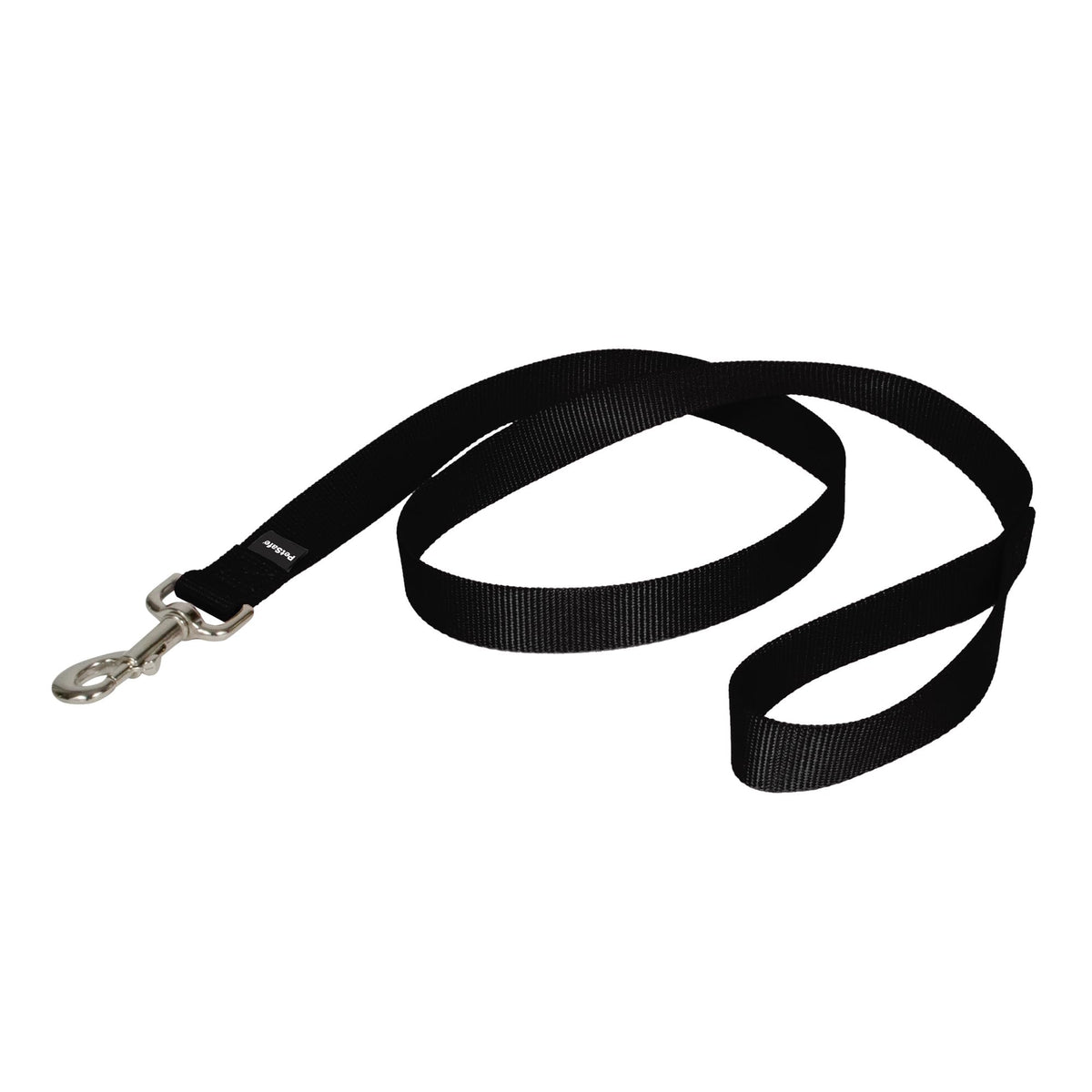 PetSafe Nylon Dog Leash - Strong, Durable, Traditional Style Leash with Easy to Use Bolt Snap - 3/8 in. x 6 ft., Black