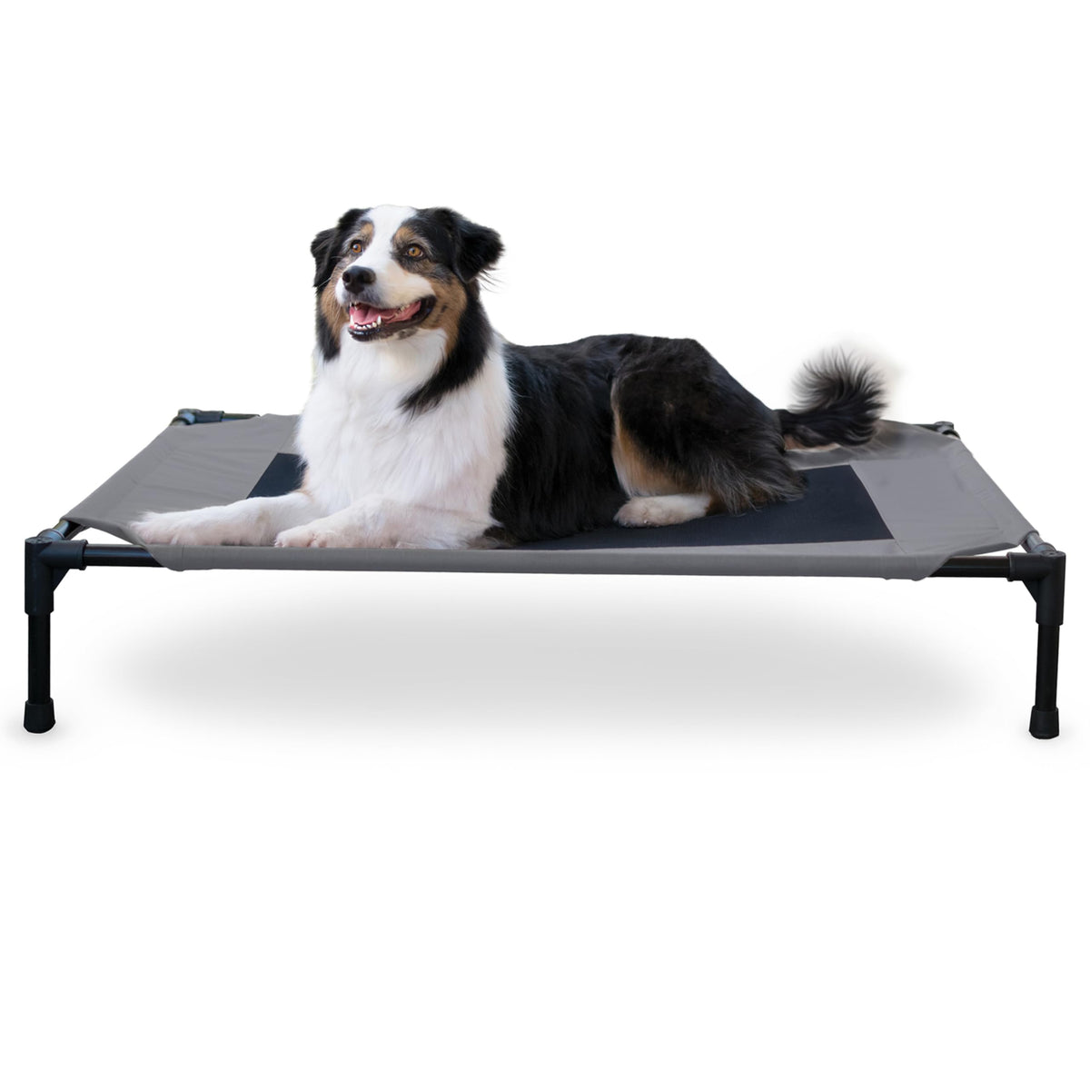 K&H Outdoor Elevated Dog Bed, Cooling Raised Dog Bed, Medium 32x25in, Tan