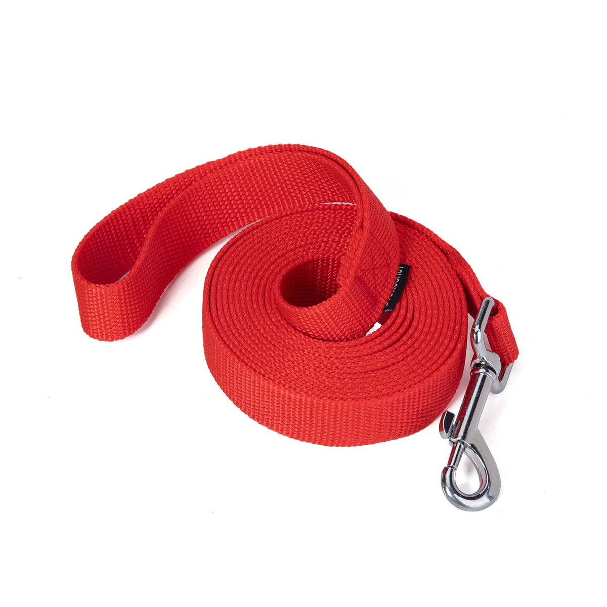 Strong Durable Nylon Dog Training Leash, 1 Inch Wide Traction Rope, 6 ft Long, for Small and Medium Dog (Pink, 6 Feet)