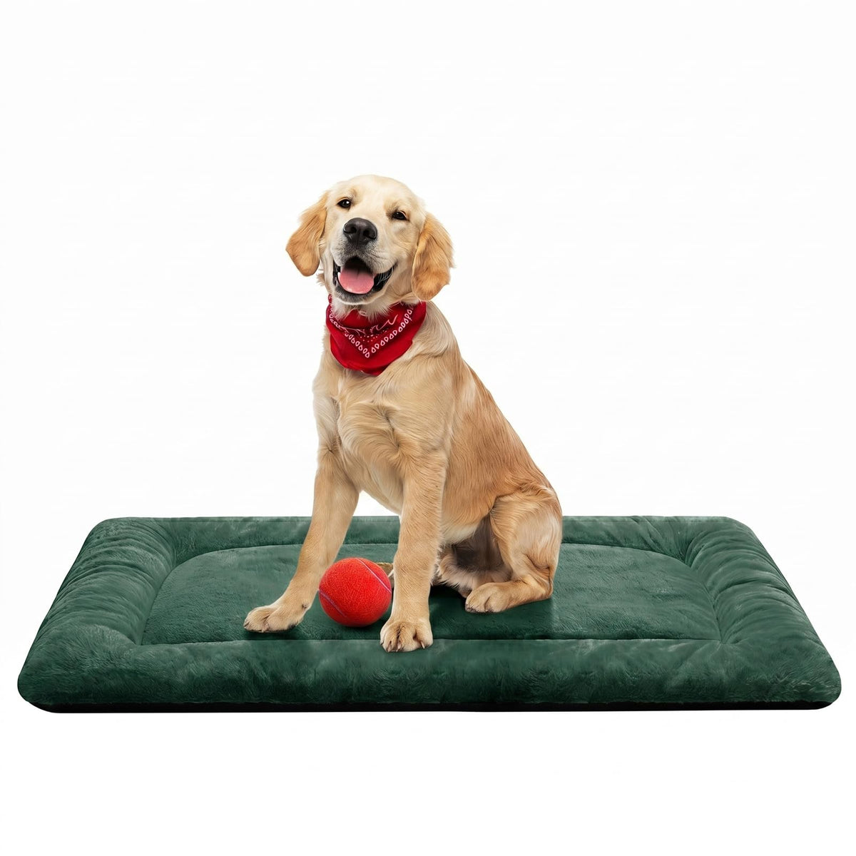 Dog Crate Pad Washable Dog Bed for Crate Medium Cozy Mat 36-Inch Gray