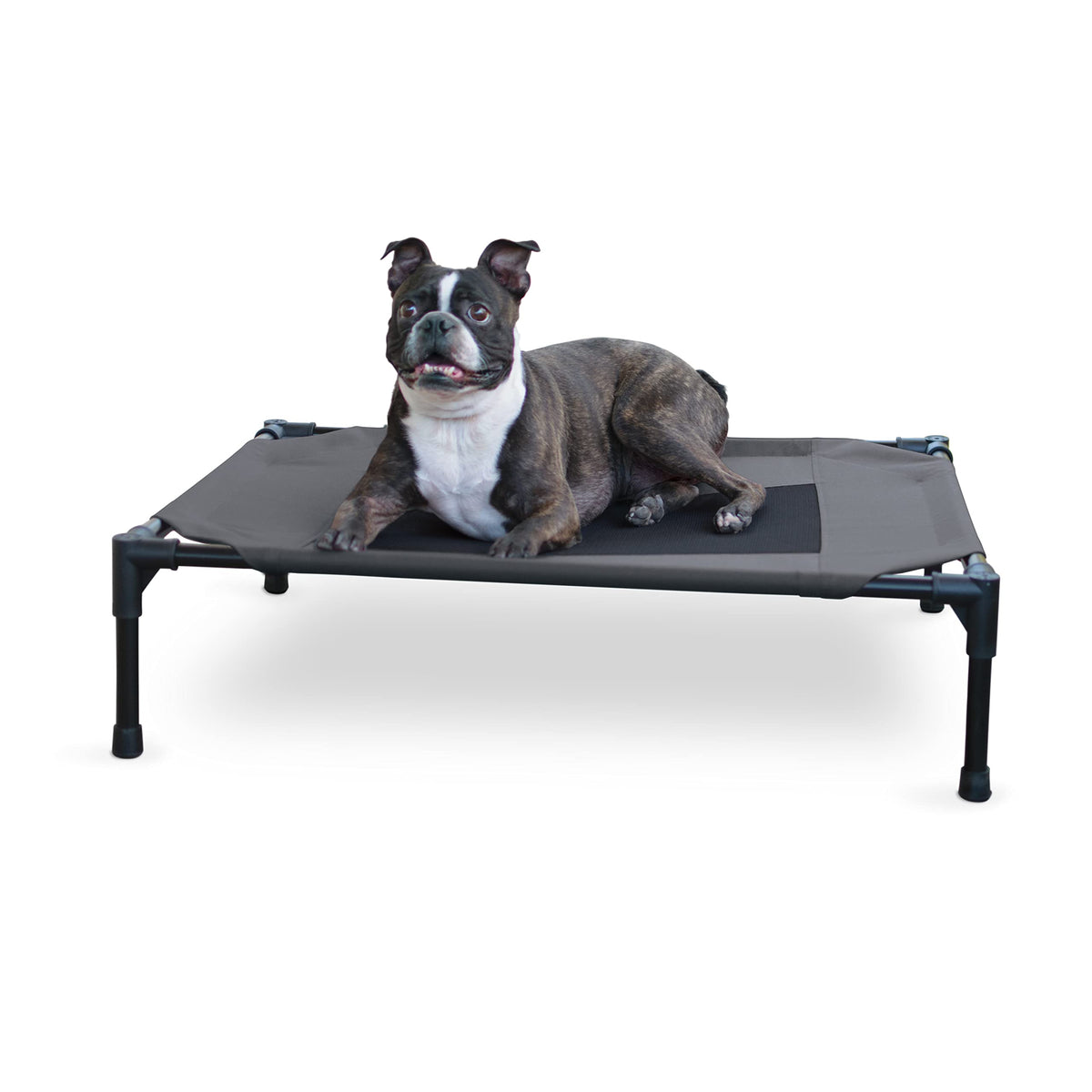 K&H Outdoor Elevated Dog Bed, Cooling Raised Dog Bed, Medium 32x25in, Tan