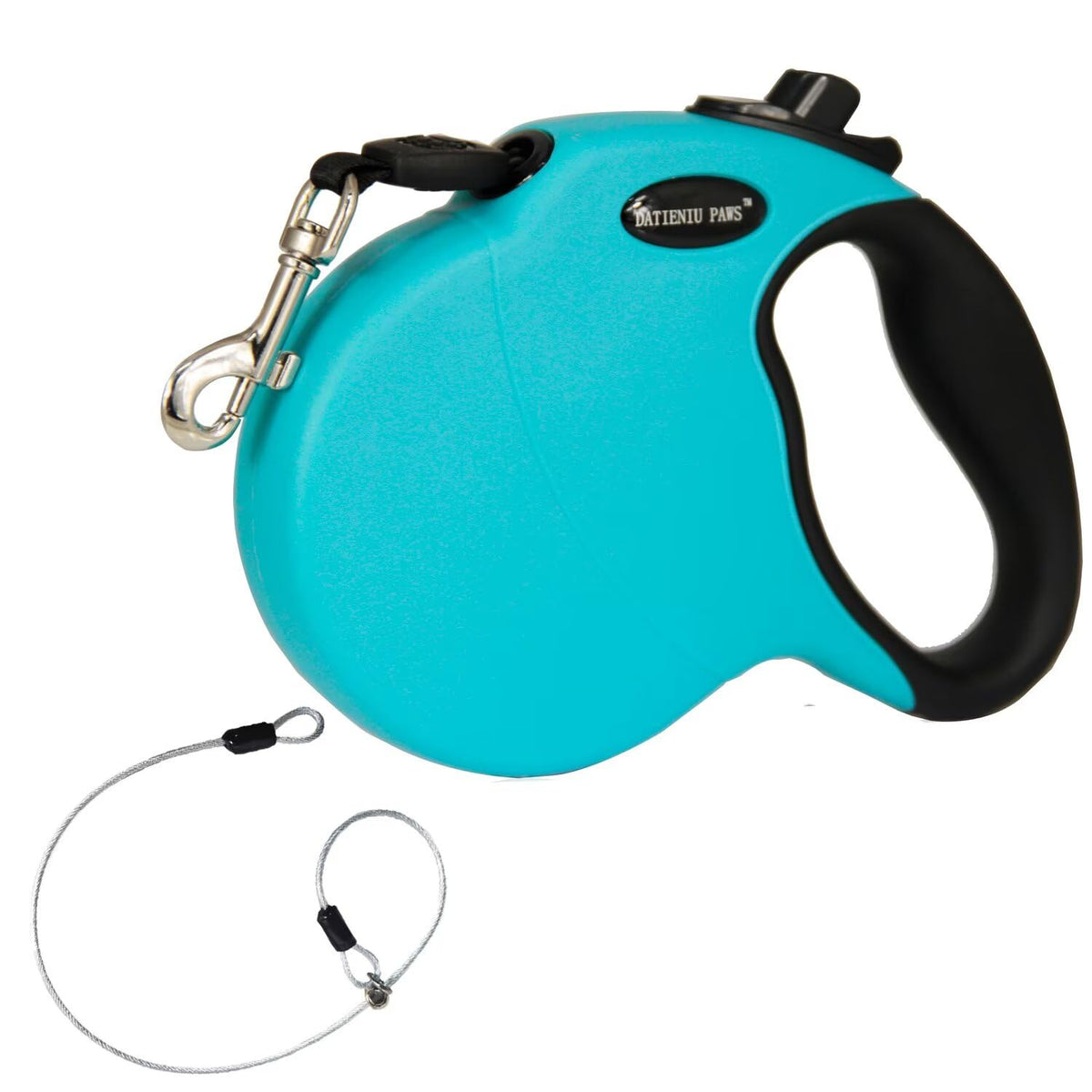 13FT Retractable Dog Leash for Small Dogs up to 22lbs with Chew Proof Steel Wire Extender, Lightweight, Durable & Safe Walking Solution Pink S