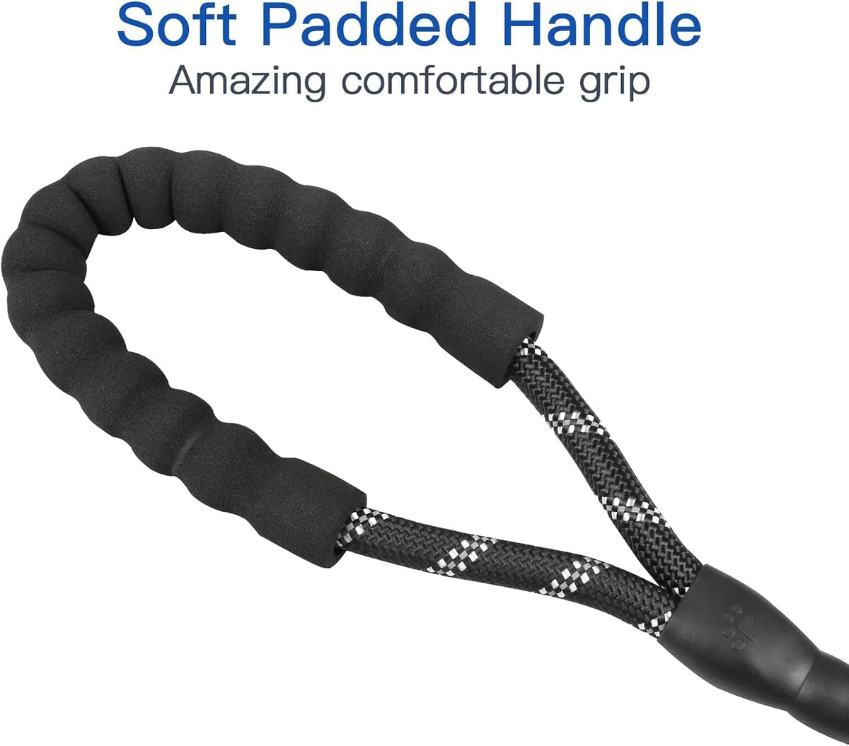 MingXpets Double Dog Leash,360° Swivel Tangle Free Bungee Walking Training
