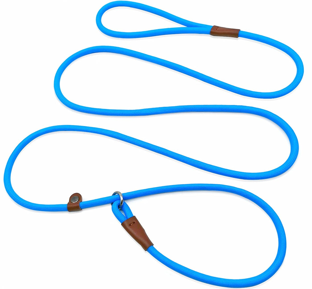 MayPaw Slip Lead Dog Leash 7ft x 1/4" Rope Control Leash for Dogs No Pull