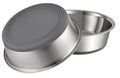 PEGGY11 Nonslip Stainless Steel Dog Cat Bowls, 2 US Cup Each, 2 Pack