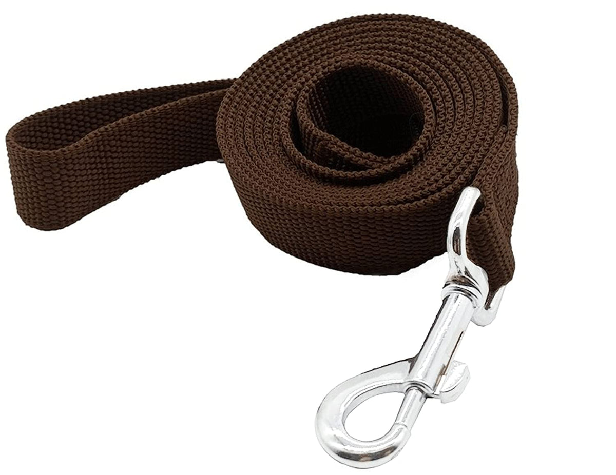 Nylon Dog Training Leash, Traction Rope, 4Ft /5 Foot /6 Feet Long, 5/8 inch 3/4 Inch 1 Inch Wide, for Small and Medium Dogs