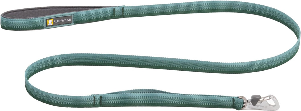 Ruffwear, Front Range Dog Leash, 5 ft Lead, River Rock Green