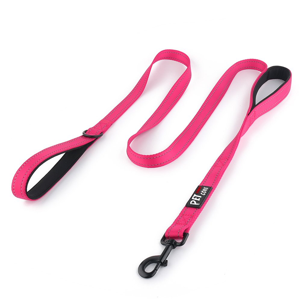 Plutus Pet Double Handle Dog Leash, 6 FT Long, for Medium Large Dogs