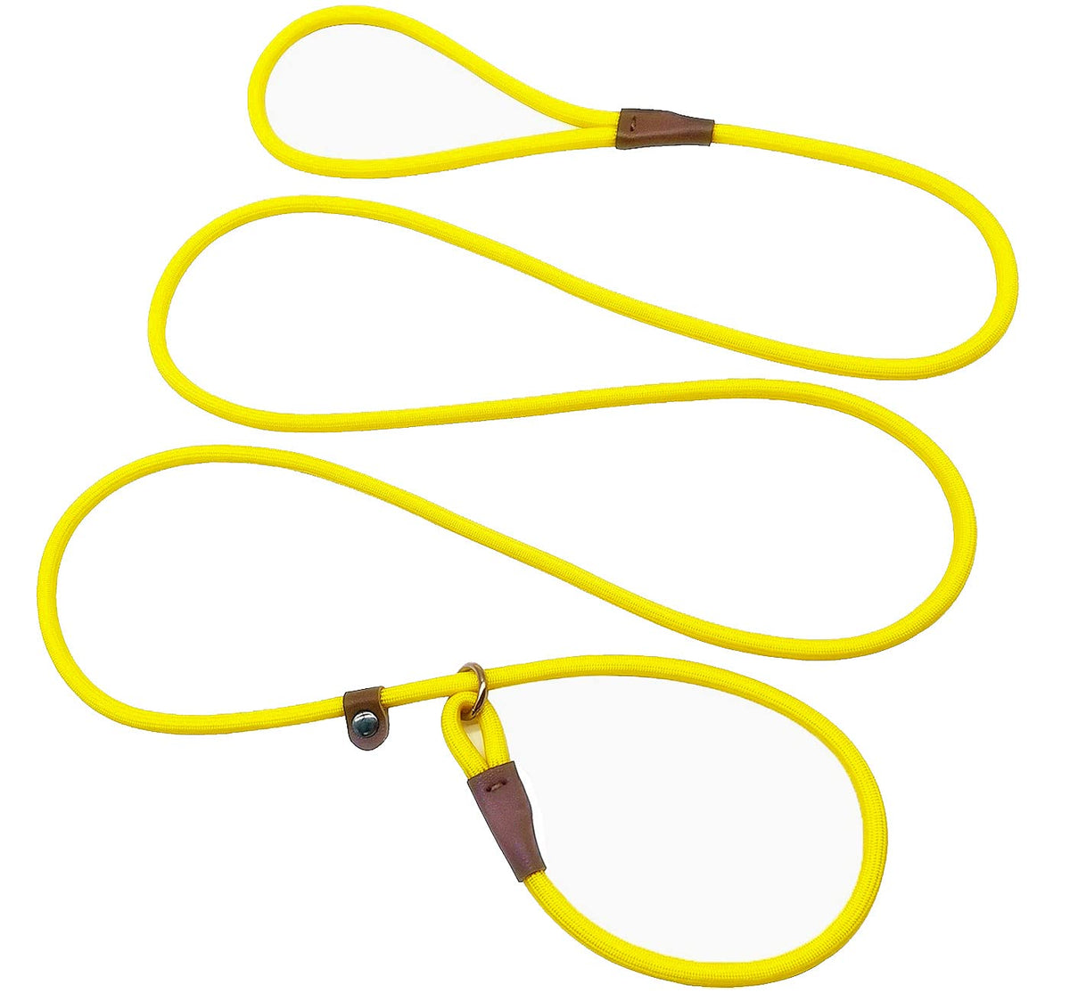 MayPaw Slip Lead Dog Leash 7ft x 1/4" Rope Control Leash for Dogs No Pull