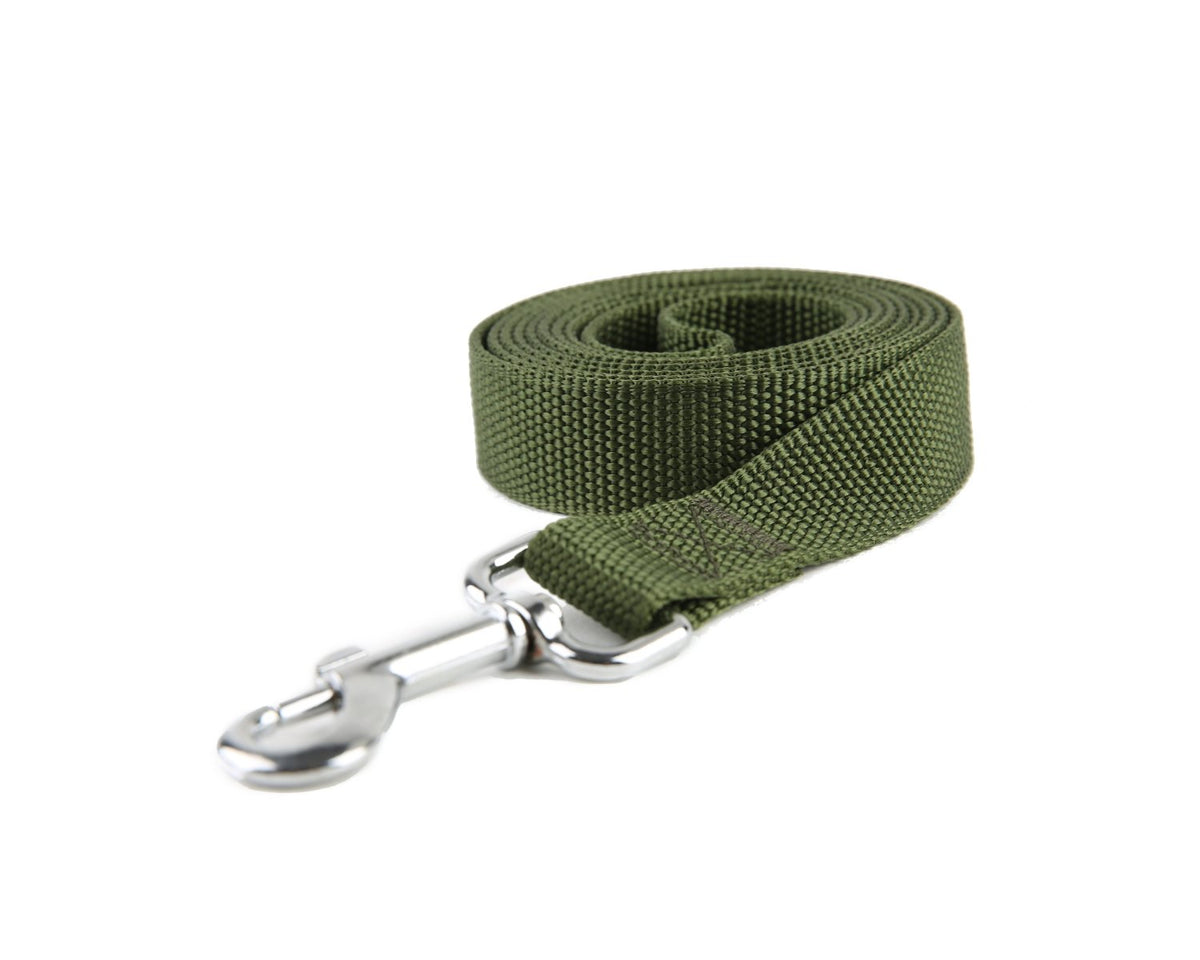 Nylon Dog Training Leash, Traction Rope, 4Ft /5 Foot /6 Feet Long, 5/8 inch 3/4 Inch 1 Inch Wide, for Small and Medium Dogs