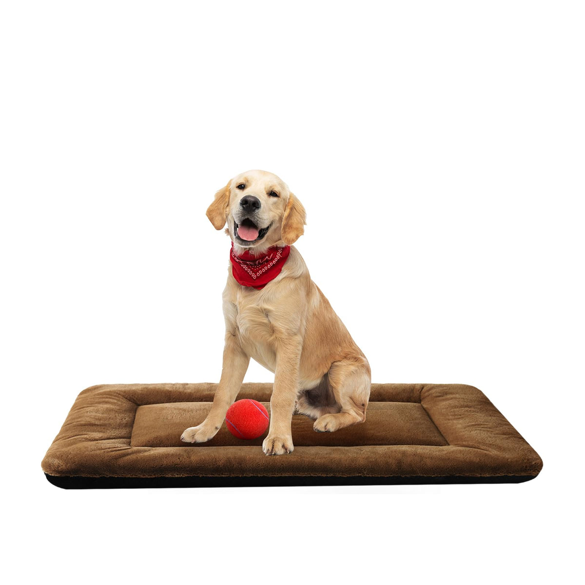 Dog Crate Pad Washable Dog Bed for Crate Medium Cozy Mat 36-Inch Gray
