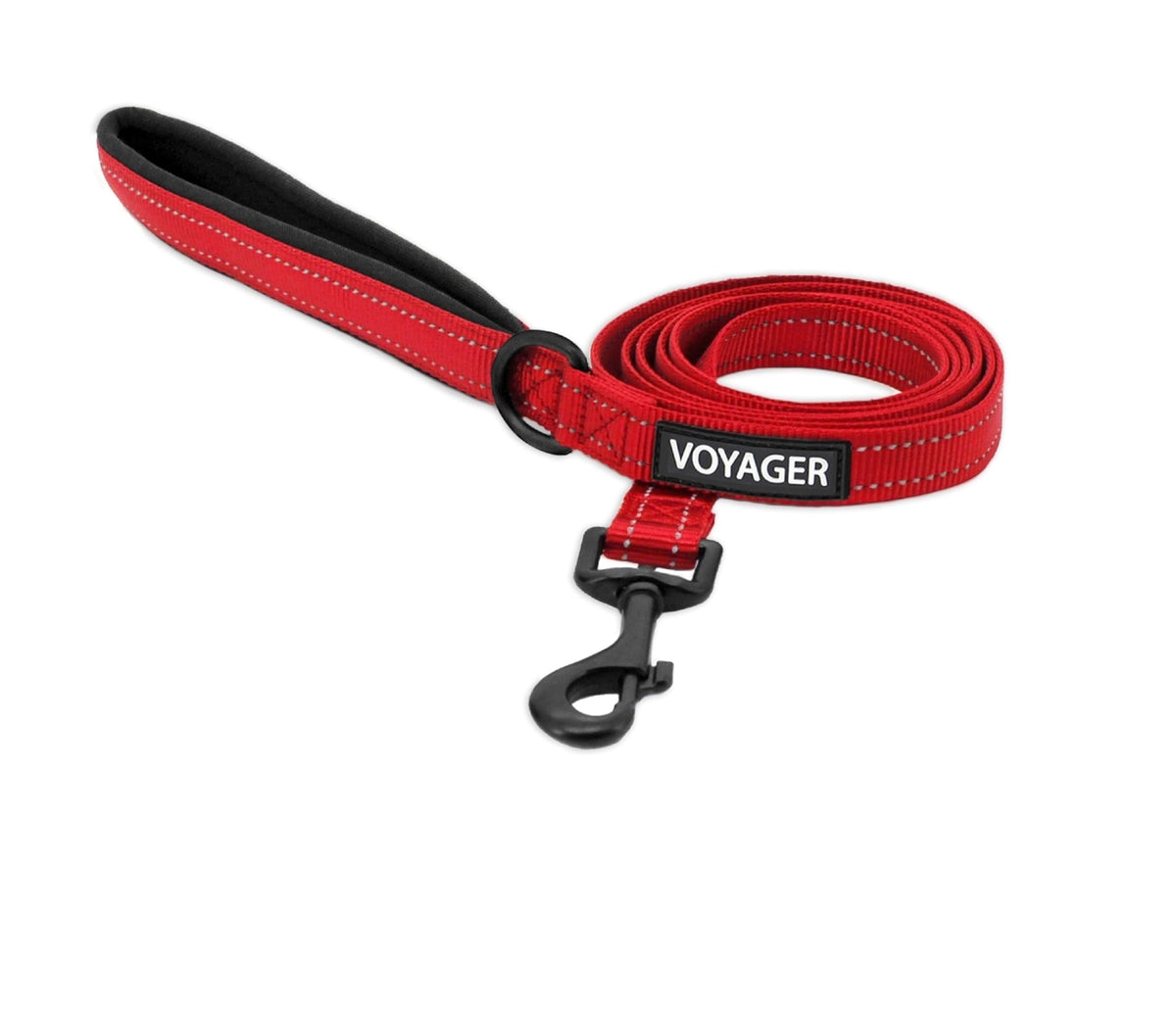 Best Pet Supplies Voyager Nylon Dog Leash - Black, Small