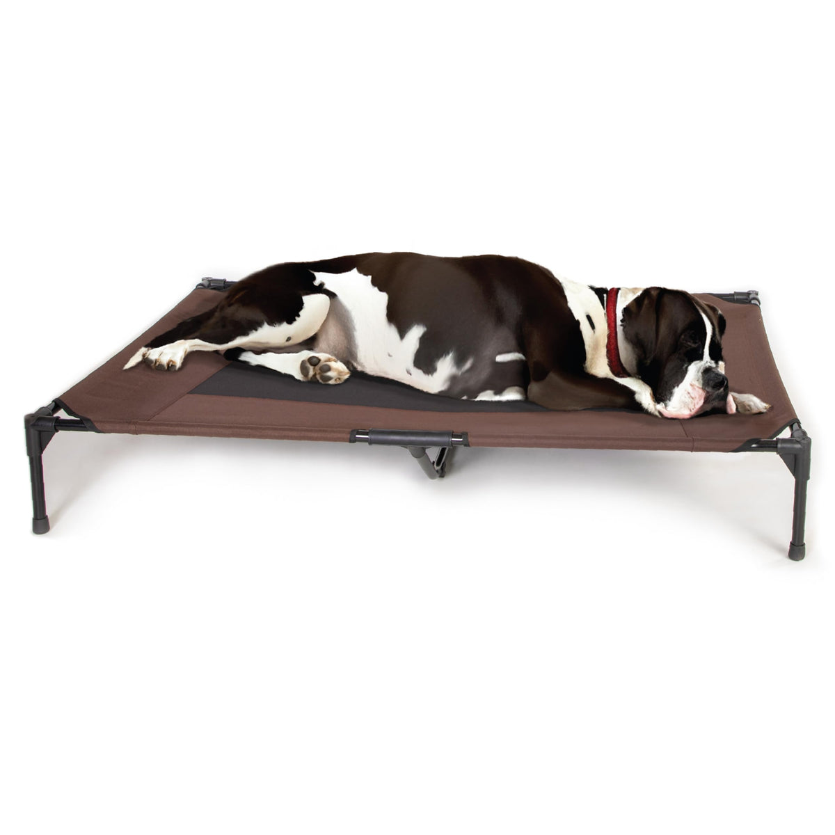 K&H Outdoor Elevated Dog Bed, Cooling Raised Dog Bed, Medium 32x25in, Tan