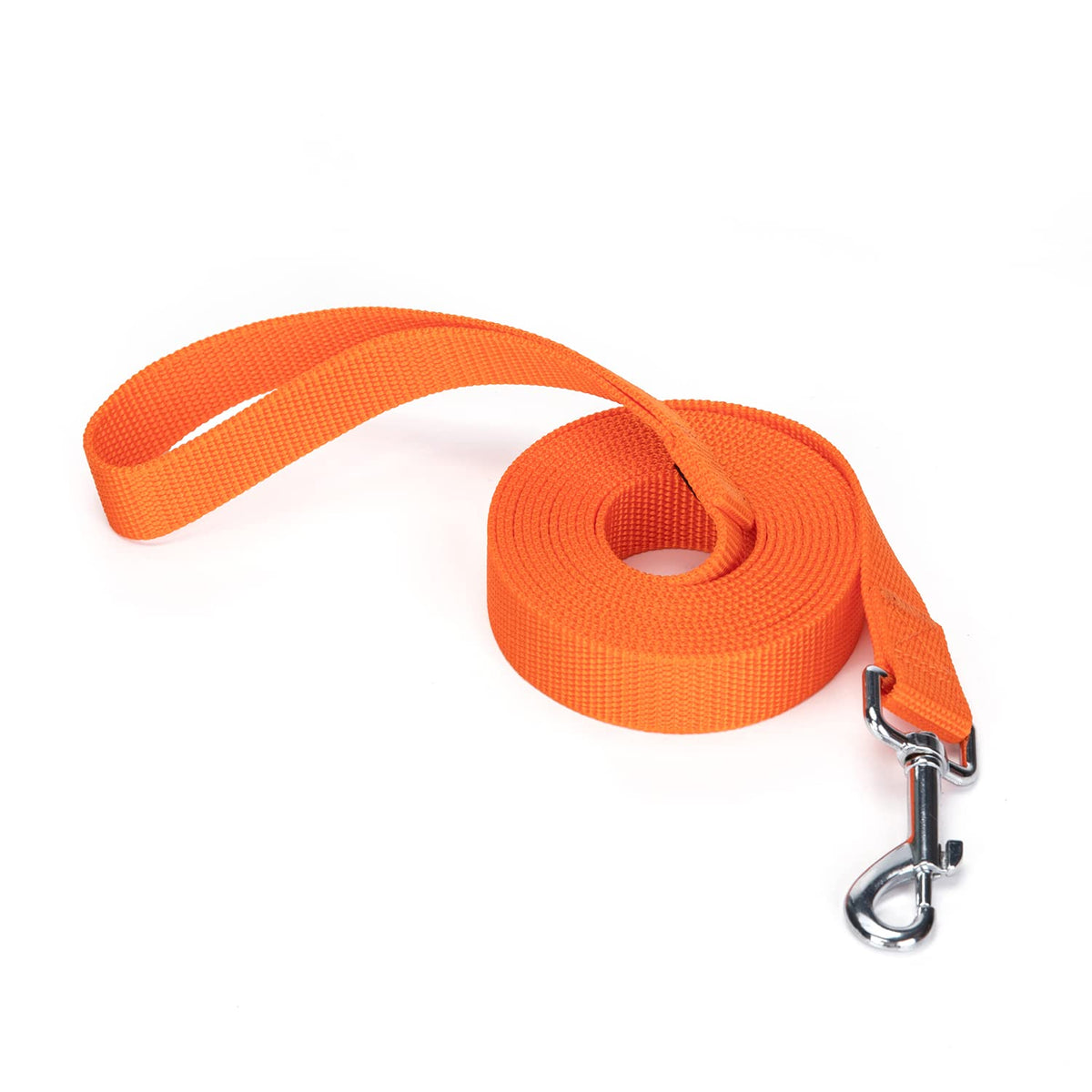 Strong Durable Nylon Dog Training Leash, 1 Inch Wide Traction Rope, 6 ft Long, for Small and Medium Dog (Pink, 6 Feet)