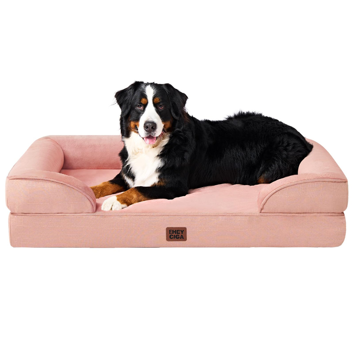 EHEYCIGA Orthopedic Extra Large Dog Bed, Waterproof Washable XL Pet Bed 44"