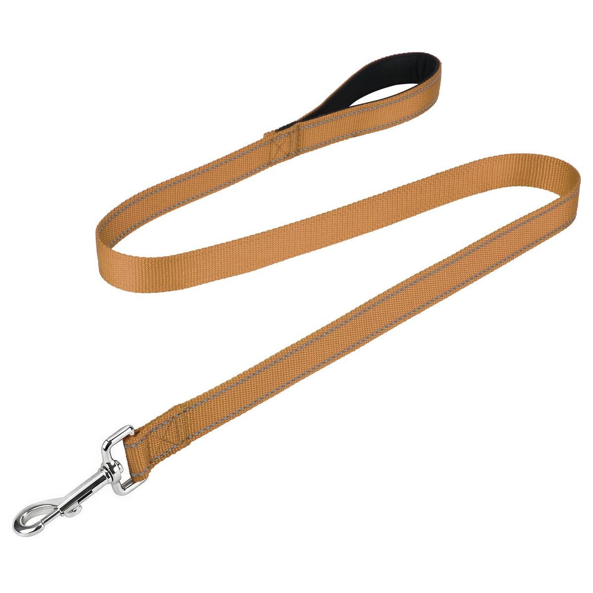 FunTags Reflective Nylon Dog Leash for Medium & Large Dogs, 6FT for Walks