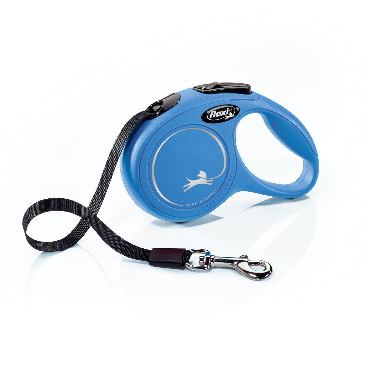 FLEXI® Classic Tape Retractable Dog Leash, Large, 26 ft - Black