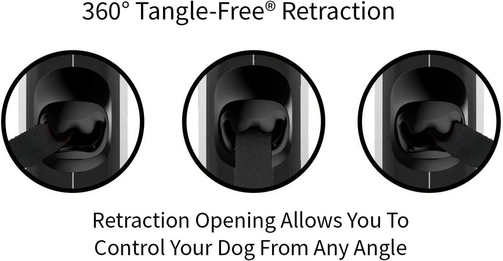 TUG Original Retractable Dog Leash, 16 ft (Medium, Green)