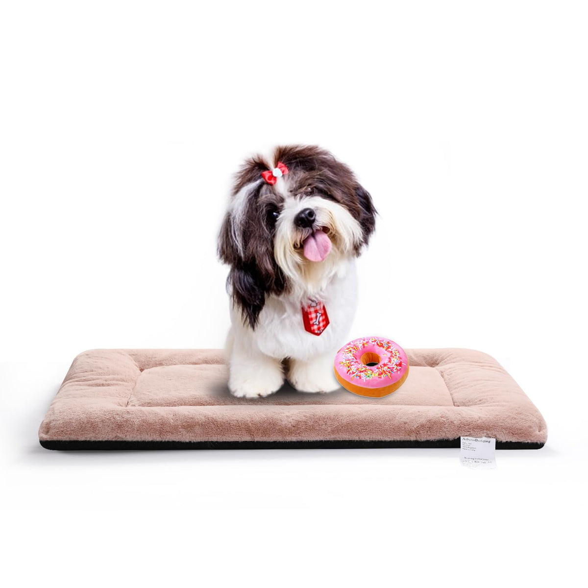 Dog Crate Pad Washable Dog Bed for Crate Medium Cozy Mat 36-Inch Gray