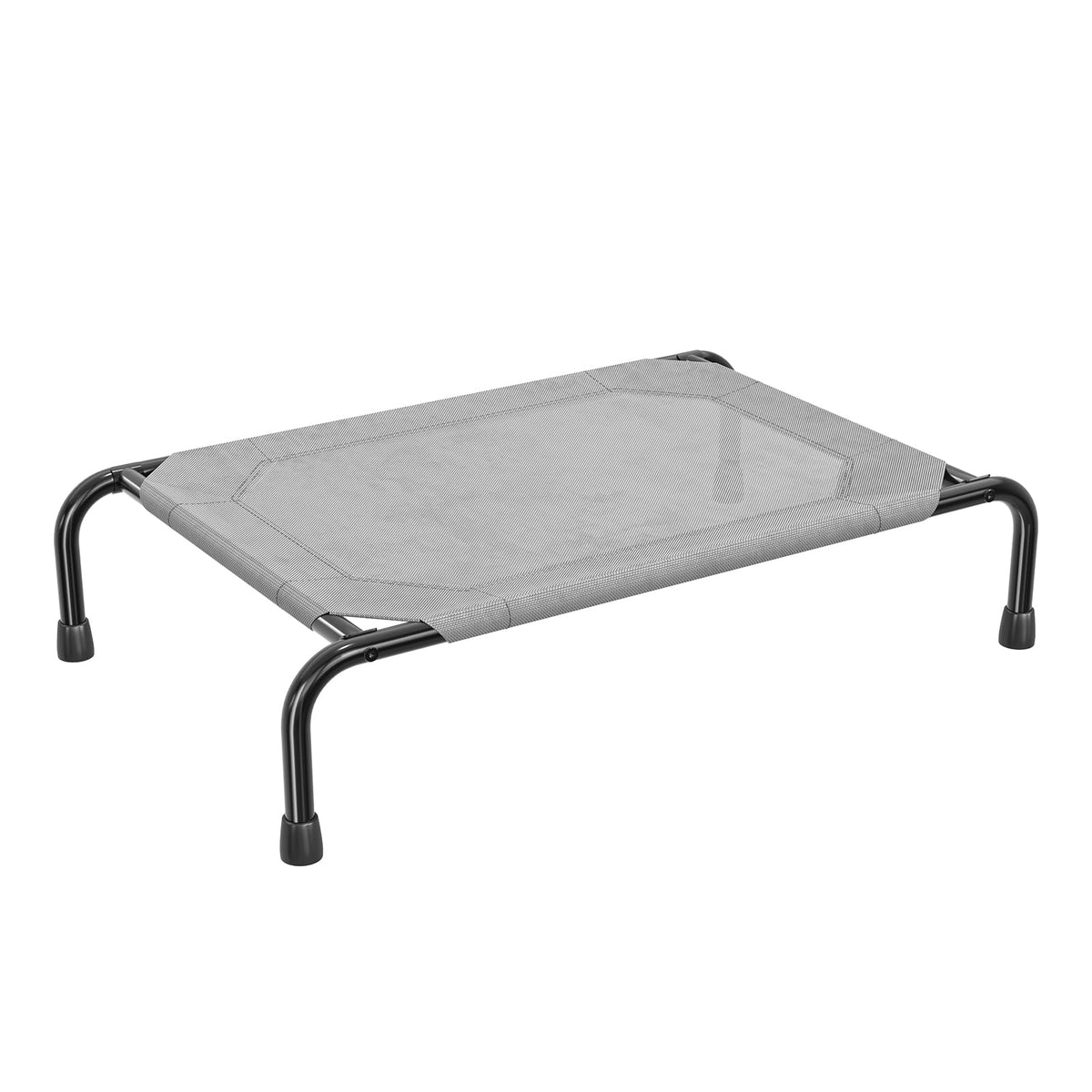 Simple Trending Raised Dog Bed for Large Dogs, Waterproof XL Dog Cot, Grey