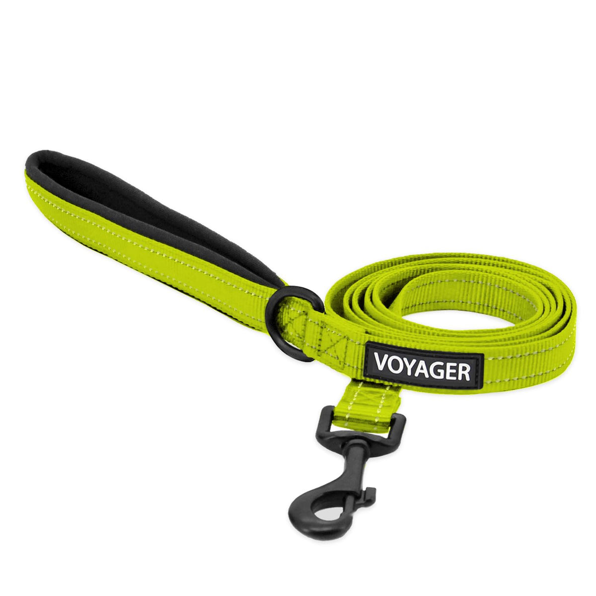 Best Pet Supplies Voyager Nylon Dog Leash - Black, Small