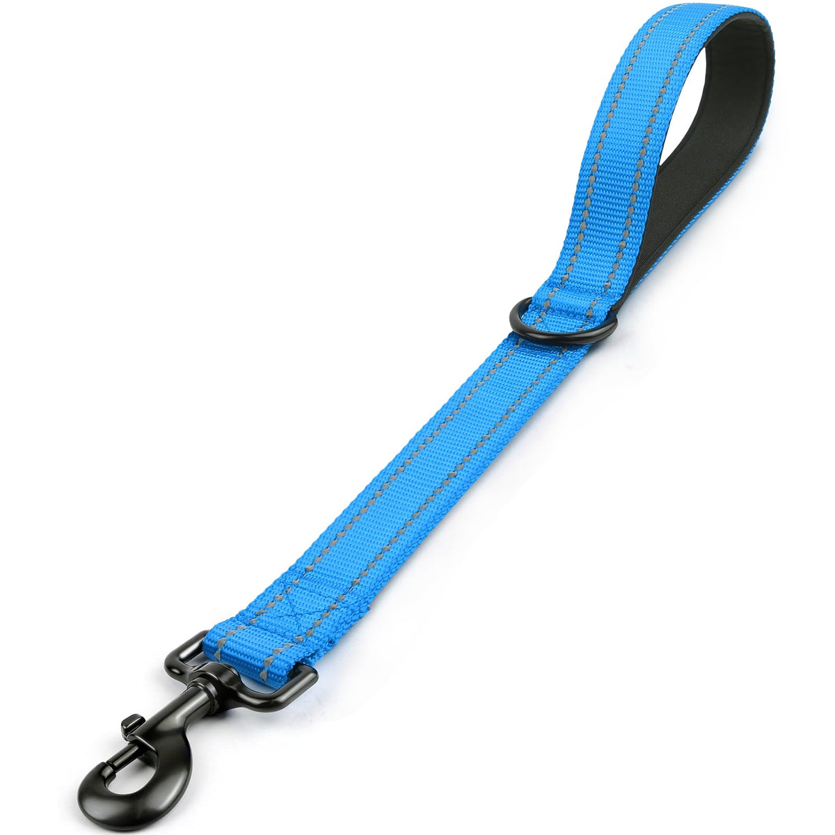 Joytale Short Dog Leash for Close Control & Training, 18", Black