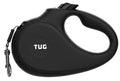 TUG Monochrome XL Retractable Dog Leash, 26 ft (Extra Large, Black)
