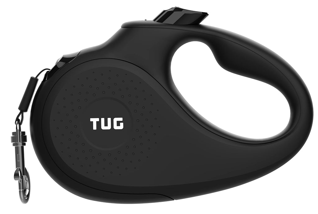 TUG Original Retractable Dog Leash, 16 ft (Medium, White)