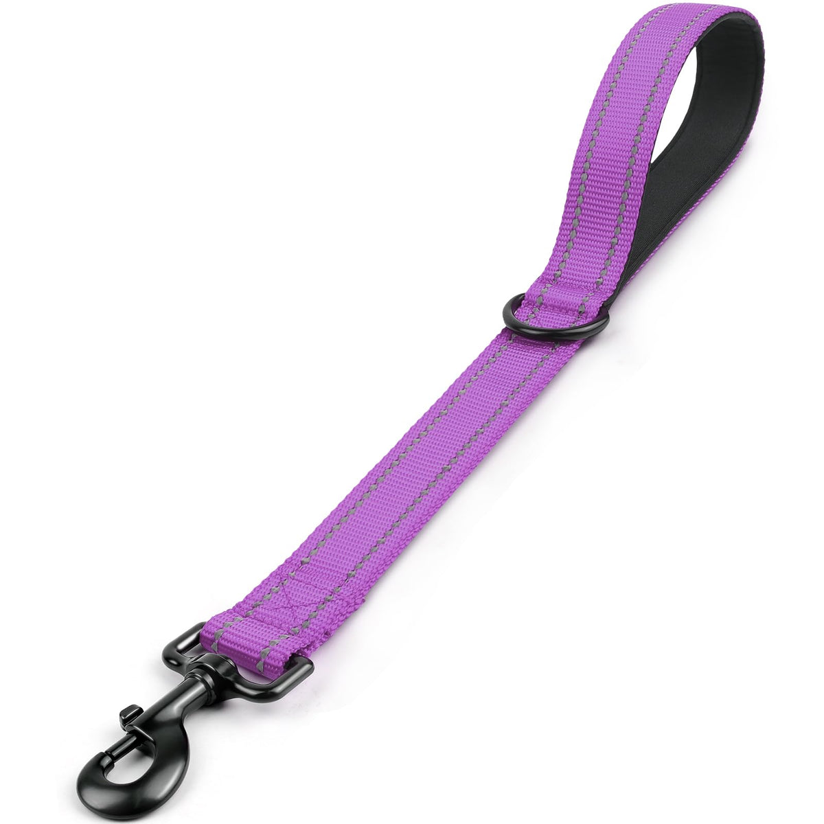 Joytale Short Dog Leash for Close Control & Training, 18", Black