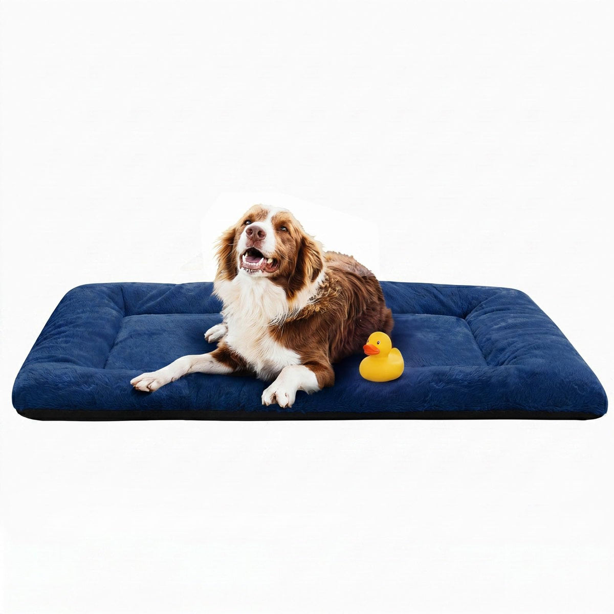 Dog Crate Pad Washable Dog Bed for Crate Medium Cozy Mat 36-Inch Gray