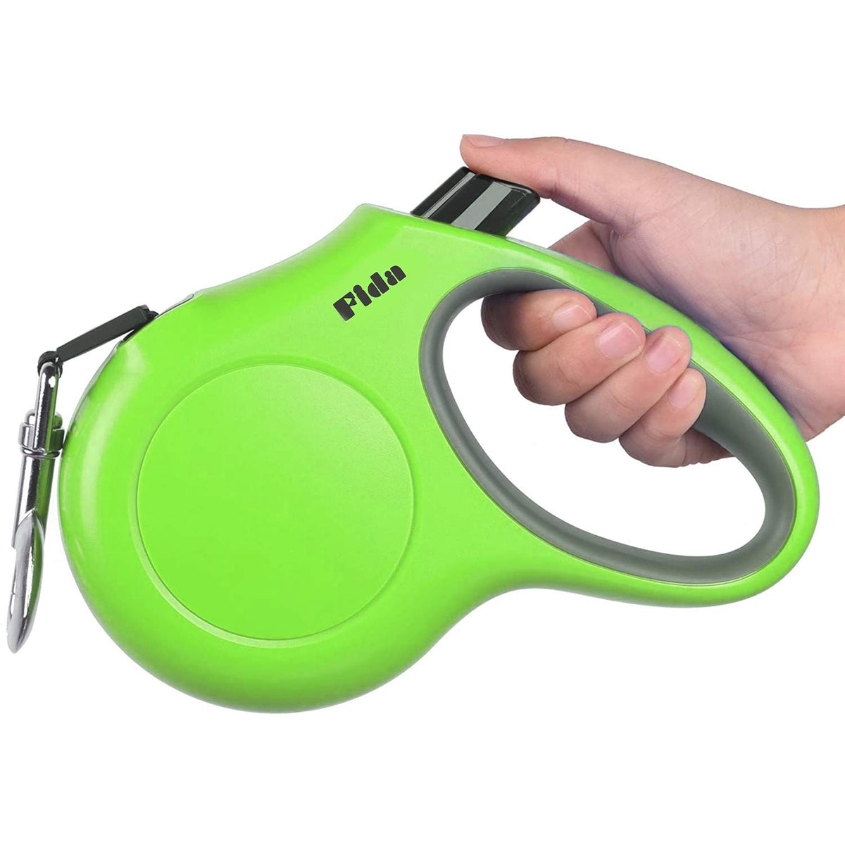 Fida Retractable Dog Leash, 16 ft Dog Walking Leash for Small Dogs up to 26 lbs, 360° Tangle Free, Black