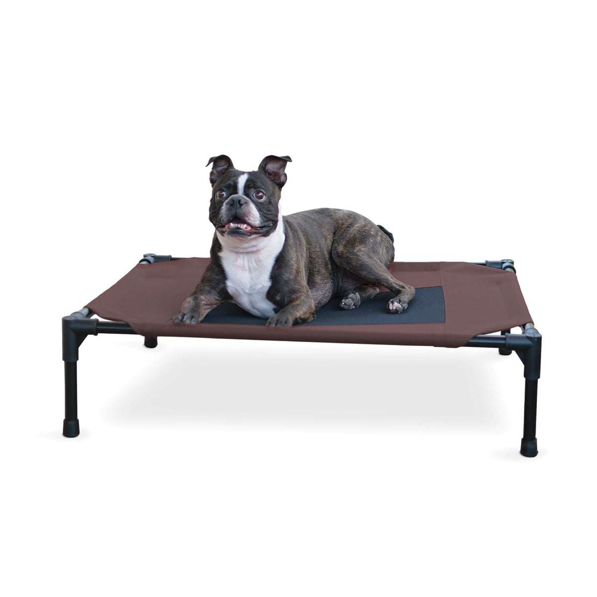 K&H Outdoor Elevated Dog Bed, Cooling Raised Dog Bed, Medium 32x25in, Tan