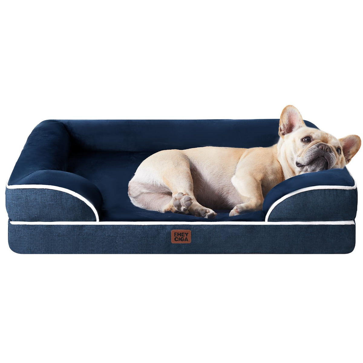 EHEYCIGA Orthopedic Extra Large Dog Bed, Waterproof Washable XL Pet Bed 44"