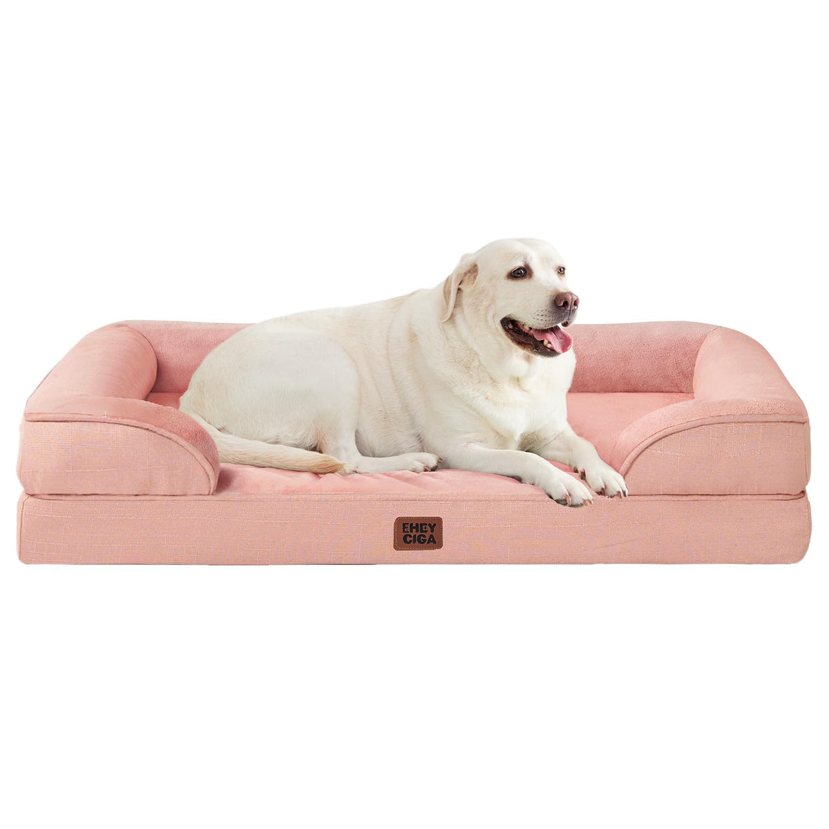 EHEYCIGA Orthopedic Extra Large Dog Bed, Waterproof Washable XL Pet Bed 44"