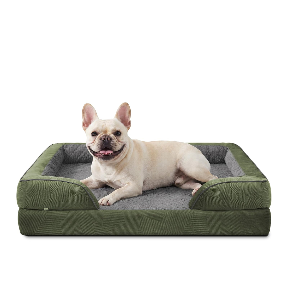 INVENHO Orthopedic Dog Beds Large Sized, XL Washable Dog Sofa with Egg-Crate Foam, Waterproof Lining and Non-Skid Bottom