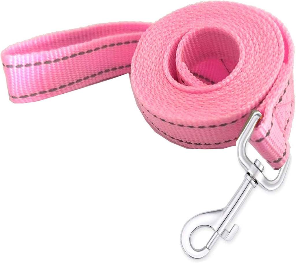 Nylon Dog Training Leash, Traction Rope, 4Ft /5 Foot /6 Feet Long, 5/8 inch 3/4 Inch 1 Inch Wide, for Small and Medium Dogs