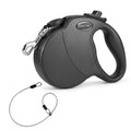 13FT Retractable Dog Leash for Small Dogs up to 22lbs with Chew Proof Steel Wire Extender, Lightweight, Durable & Safe Walking Solution Pink S