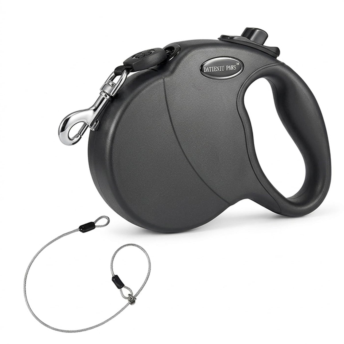 13FT Retractable Dog Leash for Small Dogs up to 22lbs with Chew Proof Steel Wire Extender, Lightweight, Durable & Safe Walking Solution Pink S